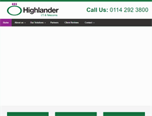 Tablet Screenshot of highlanderuk.net